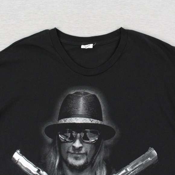 Kid Rock 2011 Concert T-Shirt Mens 2XL Black Cotton Short Sleeve Hanes - Picture 2 of 9